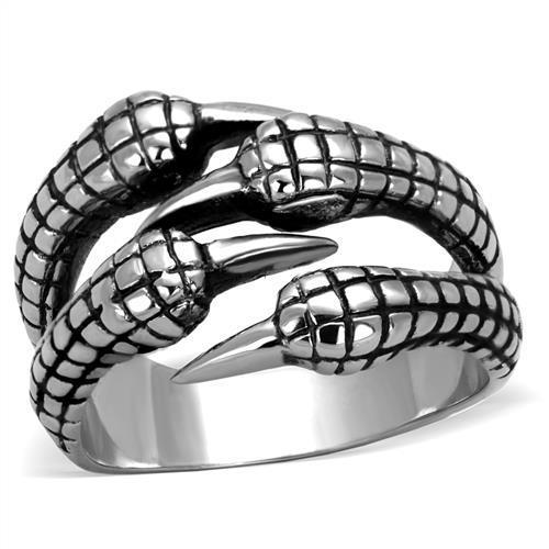 JCE1881 High polished (no plating) Stainless Steel Ring with No Stone