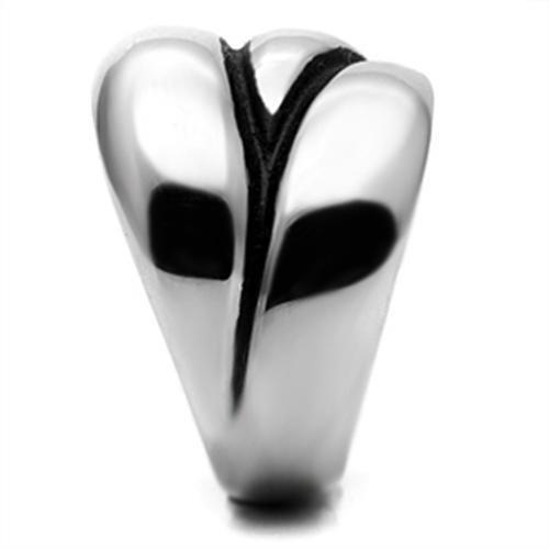 JCE633 High polished (no plating) Stainless Steel Ring with No Stone